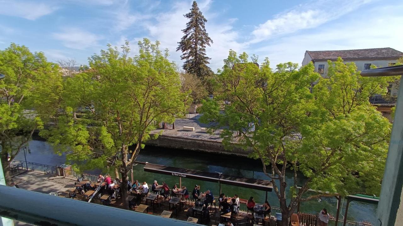 Apartamento Vue Imprenable Sur La Sorgue LʼIsle-sur-la-Sorgue Exterior foto